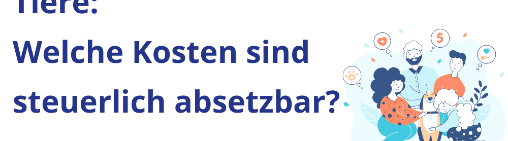 Tiere Welche Kosten sind steuerlich absetzbar? Vesting & Partner